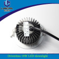 Langma dimmable 120 degree downlight fixtures driverless smd led downlight 10w